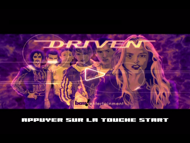 Driven — Title screen
