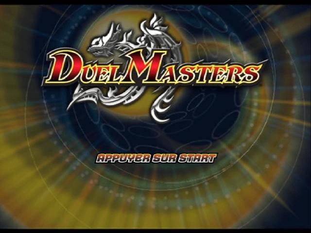 Duel Masters — Title screen