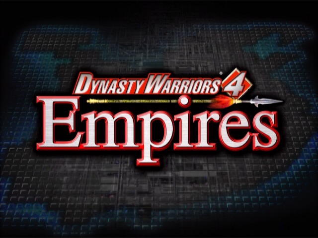 Dynasty Warriors 4 : Empires — Title screen