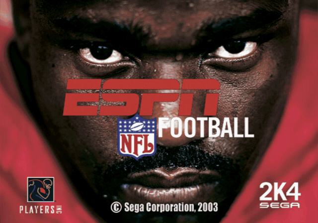 ESPN NFL Football 2K4 — Title screen