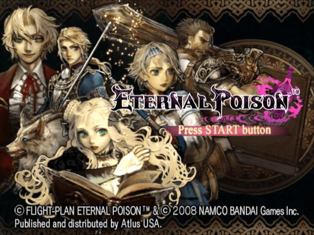 Eternal Poison — Title screen