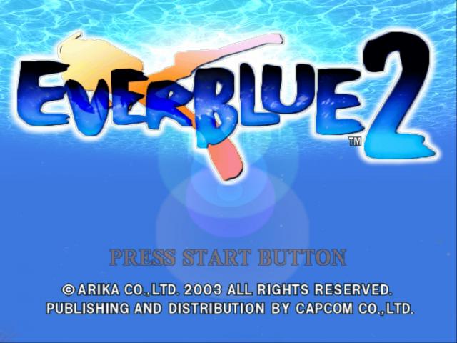Everblue 2 — Title screen
