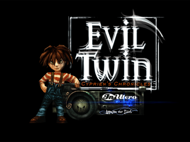 Evil Twin : Cyprien's Chronicles — Title screen