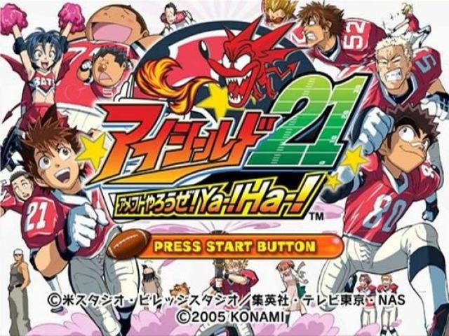 Eyeshield 21 : AmeFoot Yarouze! Ya-! Ha-! — Title screen