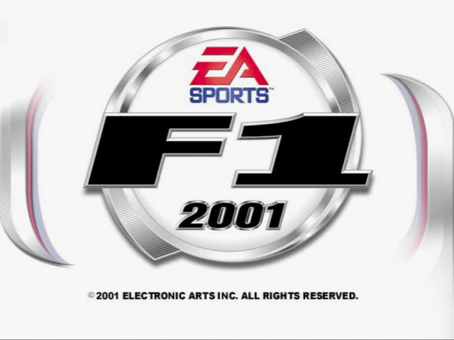 F1 2001 — Title screen