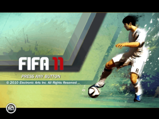 FIFA 11 — Title screen