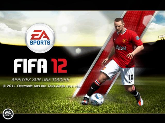 FIFA 12 — Title screen