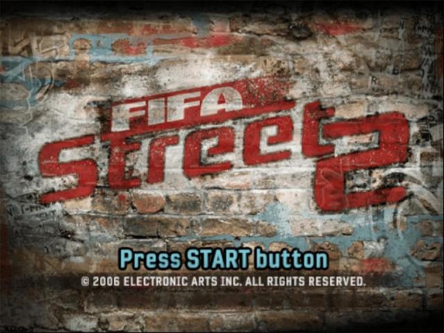FIFA Street 2 — Title screen