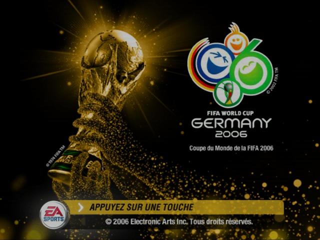 FIFA World Cup : Germany 2006 — Title screen