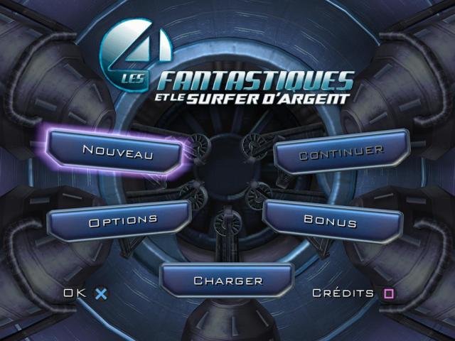 Fantastic Four : Rise of the Silver Surfer — Title screen