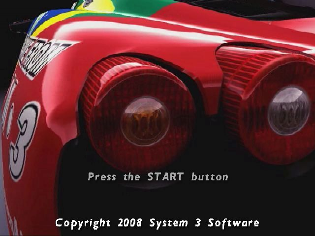 Ferrari Challenge : Trofeo Pirelli — Title screen
