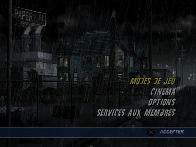 Fight Club — Title screen