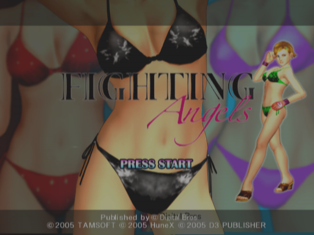 Fighting Angels — Title screen