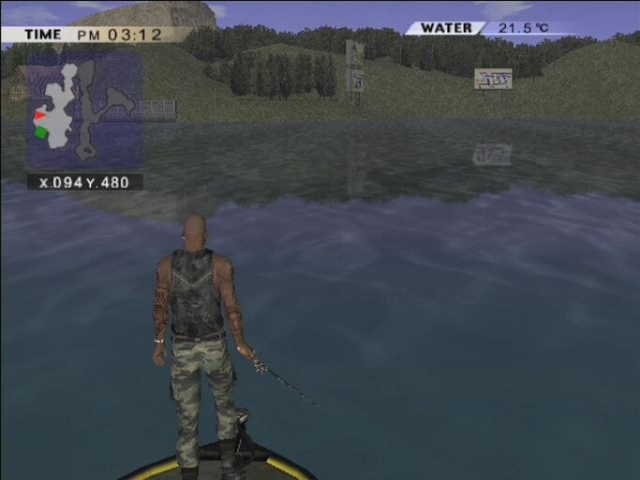 Fisherman's Challenge — Title screen
