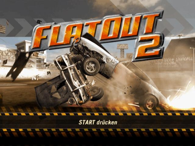 FlatOut 2 — Title screen