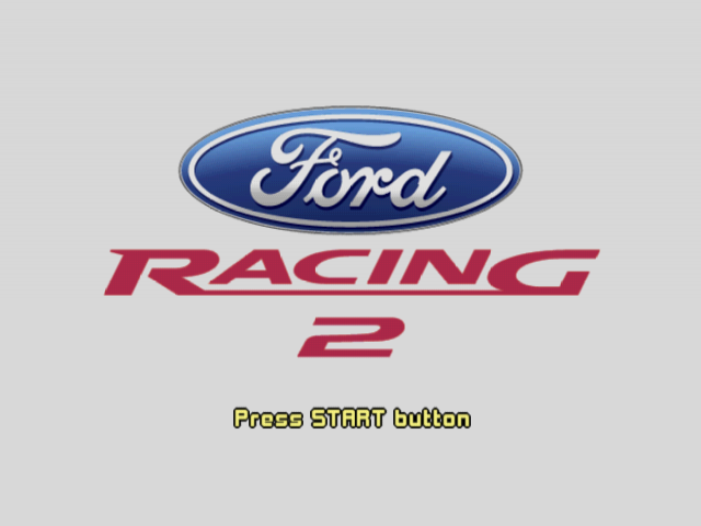 Ford Racing 2 — Title screen