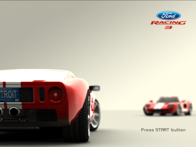 Ford Racing 3 — Title screen