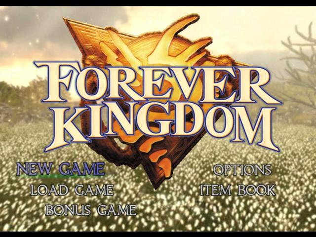 Forever Kingdom — Title screen