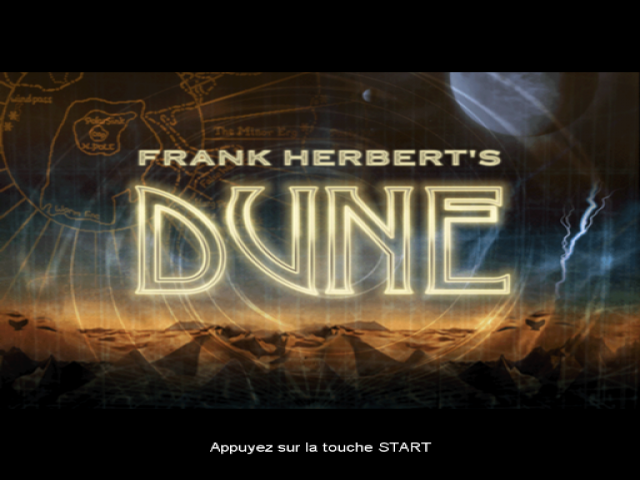Frank Herbert's Dune — Title screen