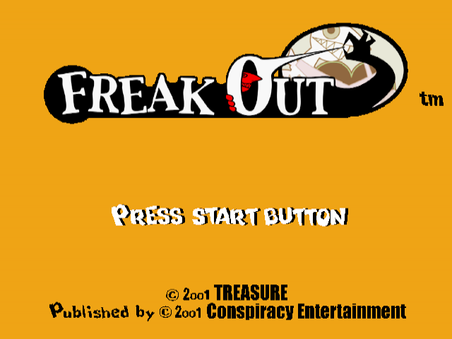Freak Out — Title screen