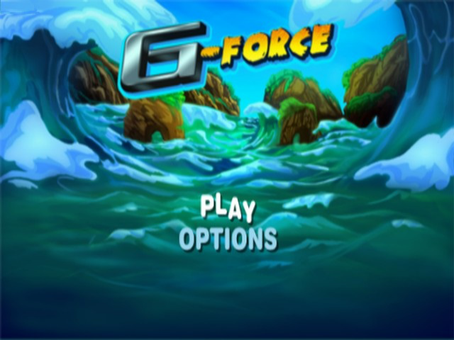 G-Force — Title screen