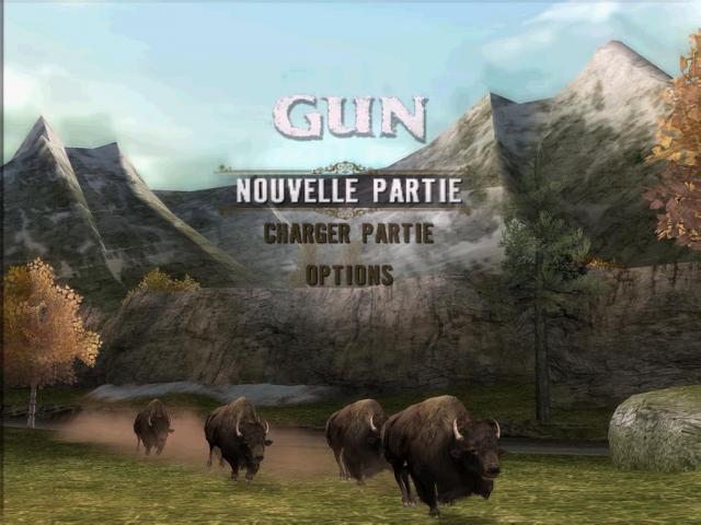 GUN — Title screen