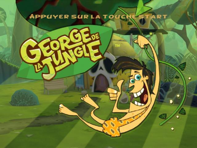 George of the Jungle — Title screen