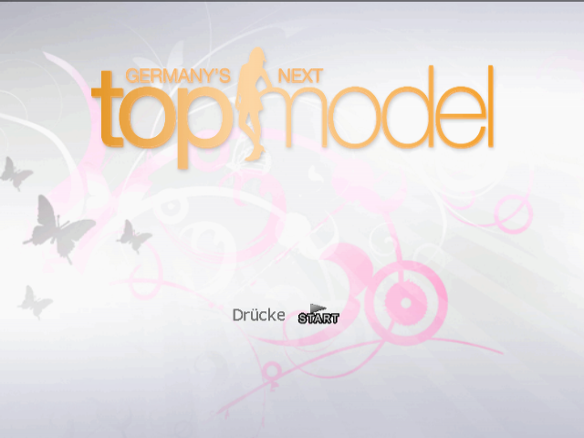 Germany's Next Topmodel — Title screen