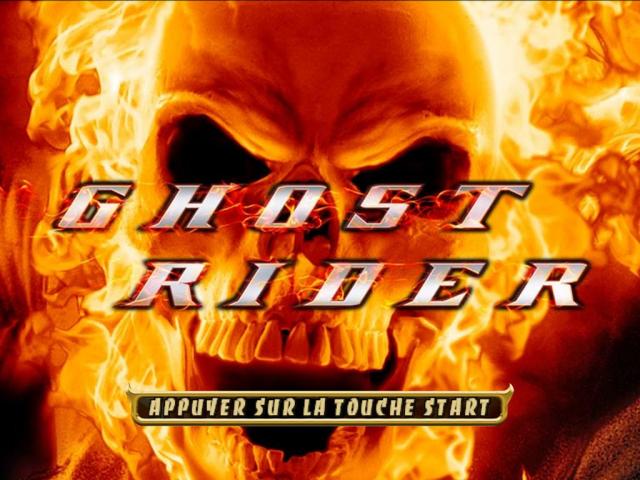 Ghost Rider — Title screen