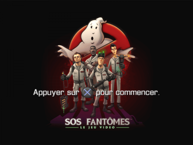 Ghostbusters : The Video Game — Title screen
