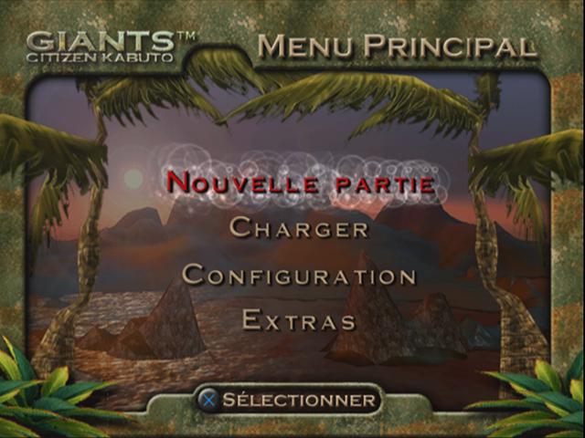 Giants : Citizen Kabuto — Title screen