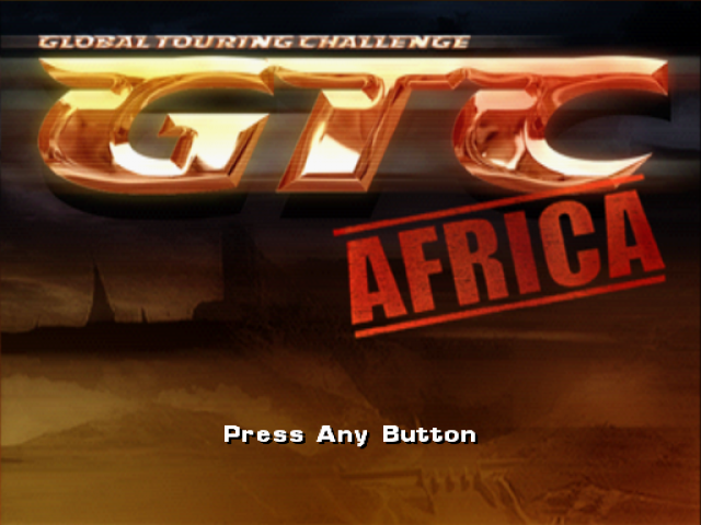 Global Touring Challenge : Africa — Title screen
