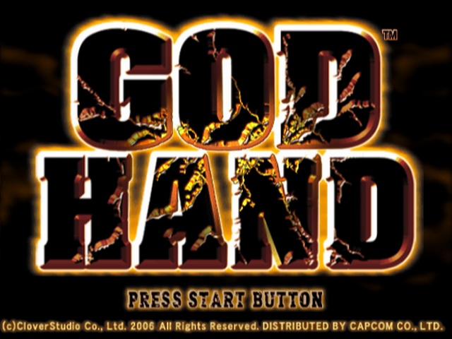 God Hand — Title screen