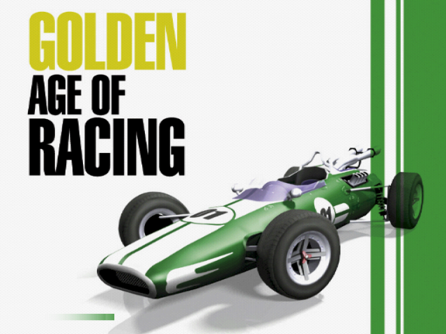 Golden Age of Racing — Title screen