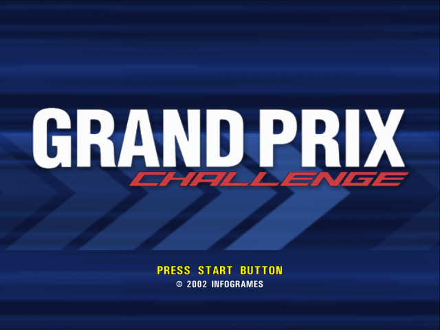 Grand Prix Challenge — Title screen