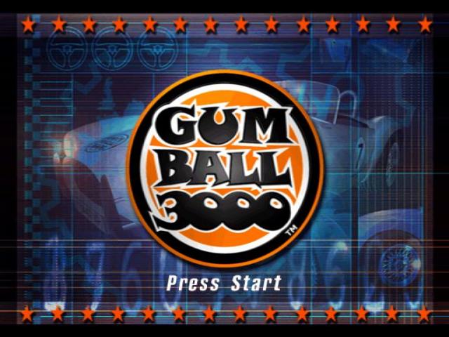 Gumball 3000 — Title screen