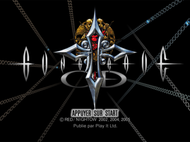 Gungrave : Overdose — Title screen