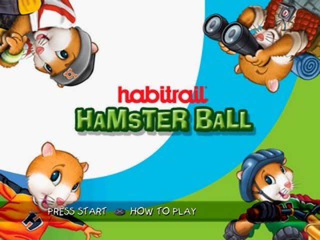 Habitrail Hamster Ball — Title screen