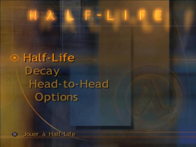 Half-Life — Title screen