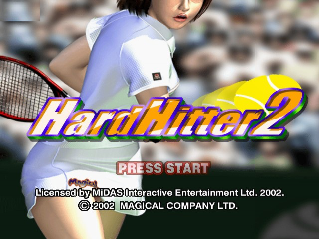Hard Hitter 2 — Title screen