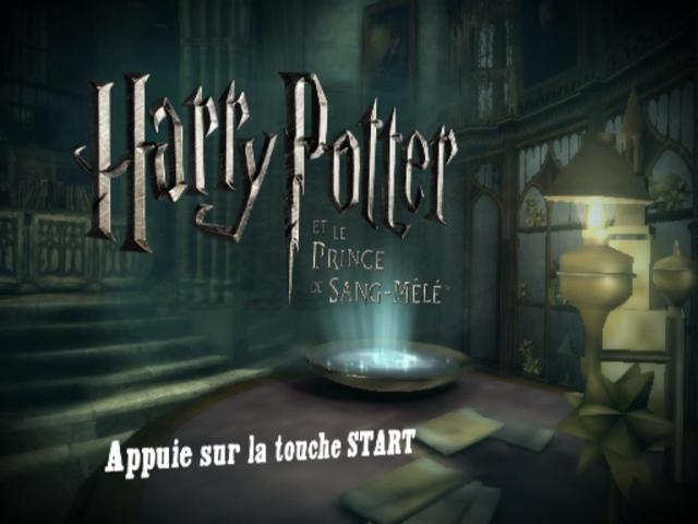 Harry Potter and the Half-Blood Prince — Title screen