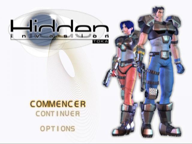 Hidden Invasion — Title screen