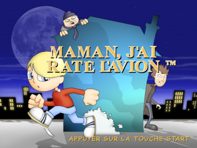 Home Alone — Title screen