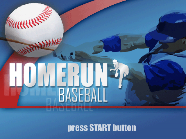 Homerun — Title screen