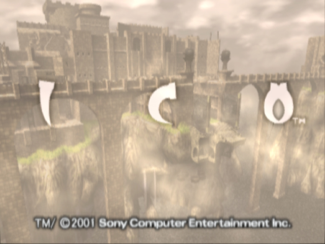 ICO — Title screen