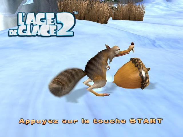 Ice Age 2 : The Meltdown — Title screen
