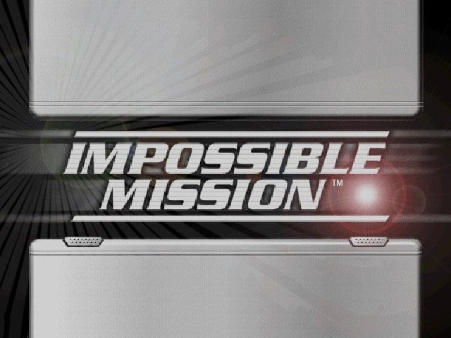 Impossible Mission — Title screen