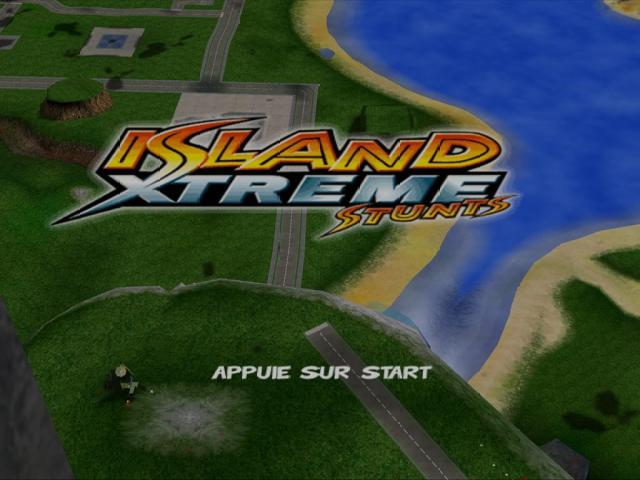 Island Xtreme Stunts — Title screen