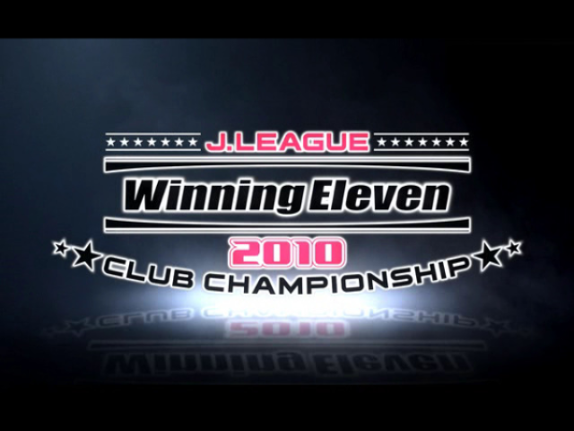 J. League Winning Eleven 2010 : Club Championship — Title screen