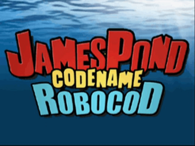 James Pond : Codename, RoboCod — Title screen